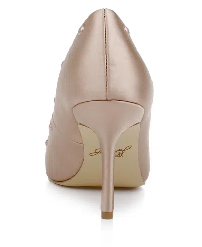 Jewel Badgley Mischka Women's Eleni Evening Pumps In Nude