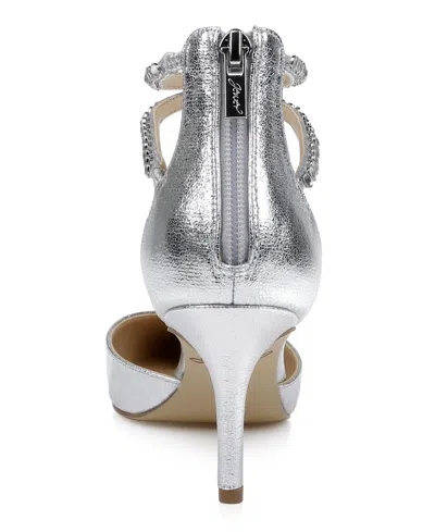 Jewel Badgley Mischka Women's Emmi Evening Pumps In Silver