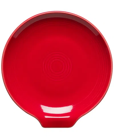 Fiesta Extra Large 7" Spoon Rest In Red