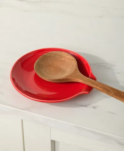 Fiesta Extra Large 7" Spoon Rest In Red