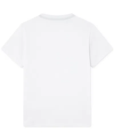 Lacoste White Classic Logo-patch Short-sleeve Cotton-jersey T-shirt 4-1 In White