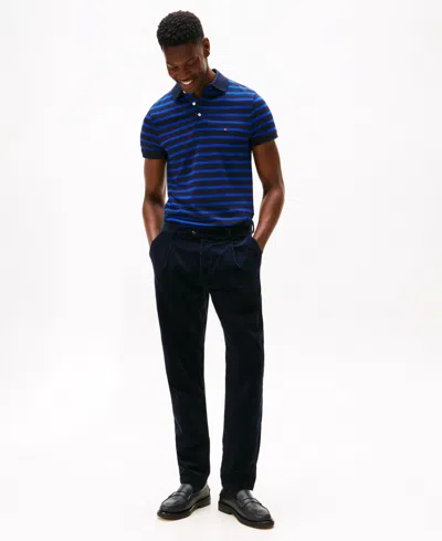 Tommy Hilfiger Men's 1985 Slim Fit Polo Shirt In Blue
