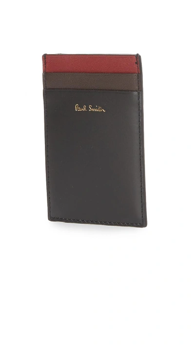 Shop Paul Smith North South Card Holder In Multi