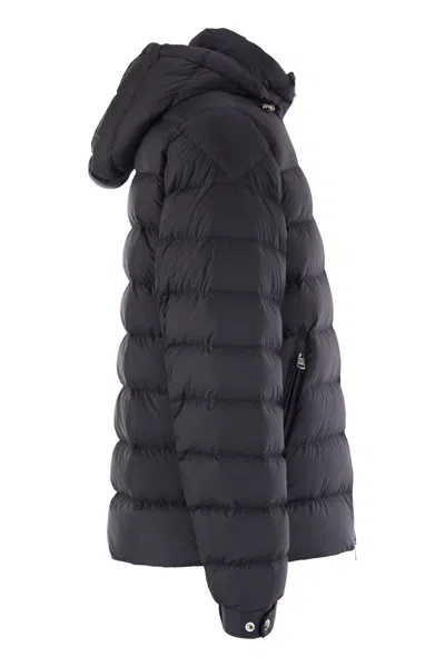 Moncler Men's Arneb Quilted Down Jacket In Black