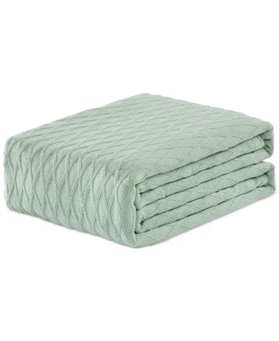 Ralph Lauren Classic Cotton Blanket, Twin In Multi