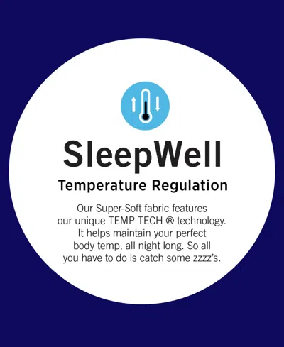 Hue Womens Plus Size Sleepwell Printed Knit Capri Pajama Pant Made With Temperature Regulating Technolog In White