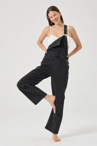 Rolla's Stevie Relaxed Overalls In Black