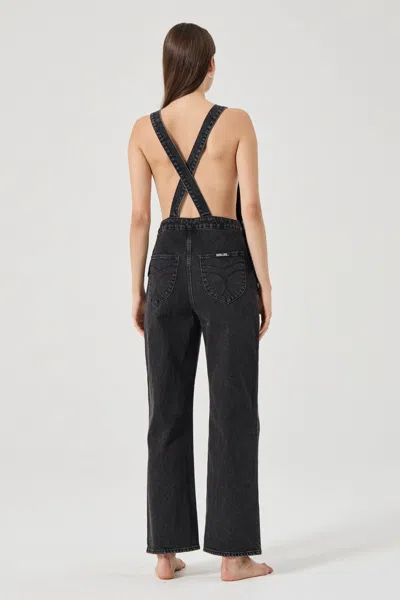 Rolla's Stevie Relaxed Overalls In Black