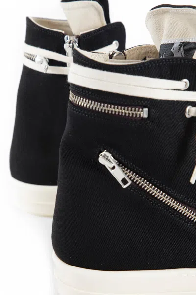 Rick Owens Drkshdw Drkshdw By Rick Owens "concordians Cargo Sneaks" Sneaker In Black