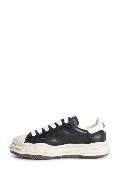 Miharayasuhiro Maison Mihara Yasuhiro Black Canvas Blakey Low Top Sneakers In Black