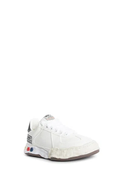 Miharayasuhiro Maison Mihara Yasuhiro White Herbie Og Sneakers In Canvas In White