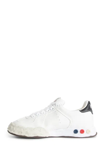 Miharayasuhiro Maison Mihara Yasuhiro White Herbie Og Sneakers In Canvas In White