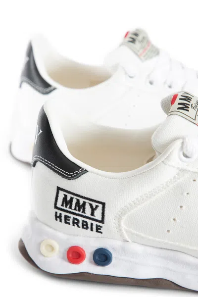 Miharayasuhiro Maison Mihara Yasuhiro White Herbie Og Sneakers In Canvas In White