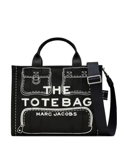 Marc Jacobs Medium Tote Bag In Black