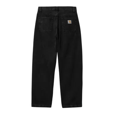Carhartt Wip Brandon Wide-leg Jeans In Black