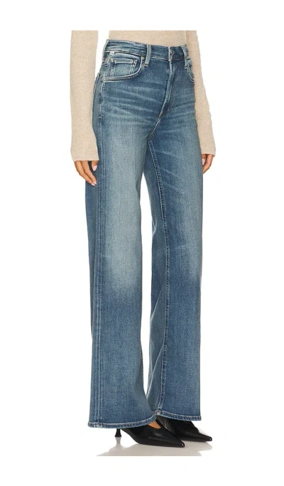 Citizen Of Humanity Paloma Baggy Jeans In Siesta In Blue