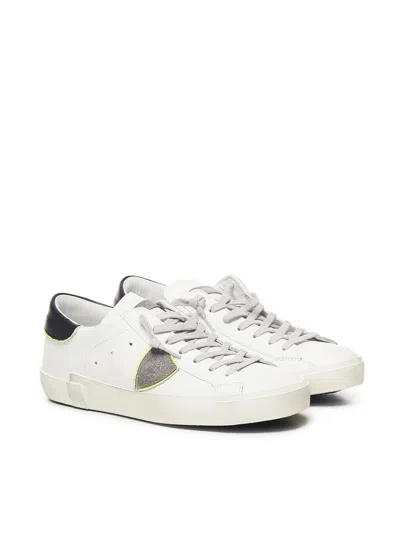 Philippe Model Prsx Low Man Sneakers In White
