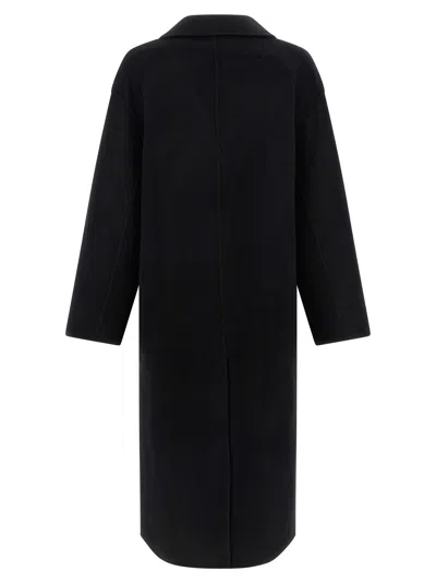 Loulou Studio Loulou Borneo Coat In Black