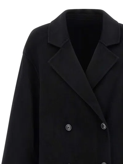 Loulou Studio Loulou Borneo Coat In Black