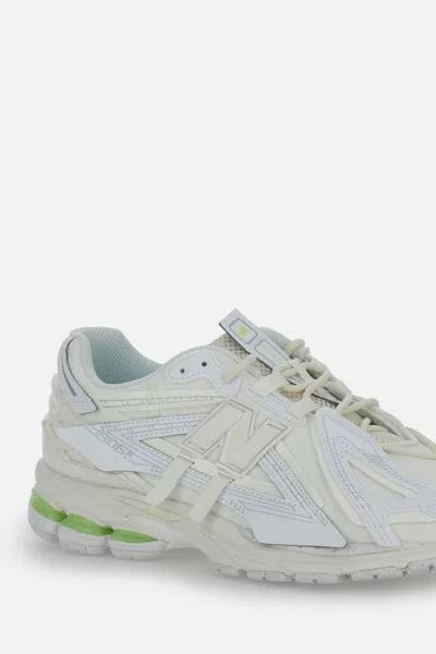 New Balance 1906r White Sneaker With Mesh Design And Side Logo In Synthetic Fiber Unisex In Black