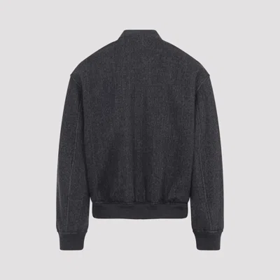 Giorgio Armani Mens Excalibur Herringbone Relaxed-fit Cashmere Jacket In Gray