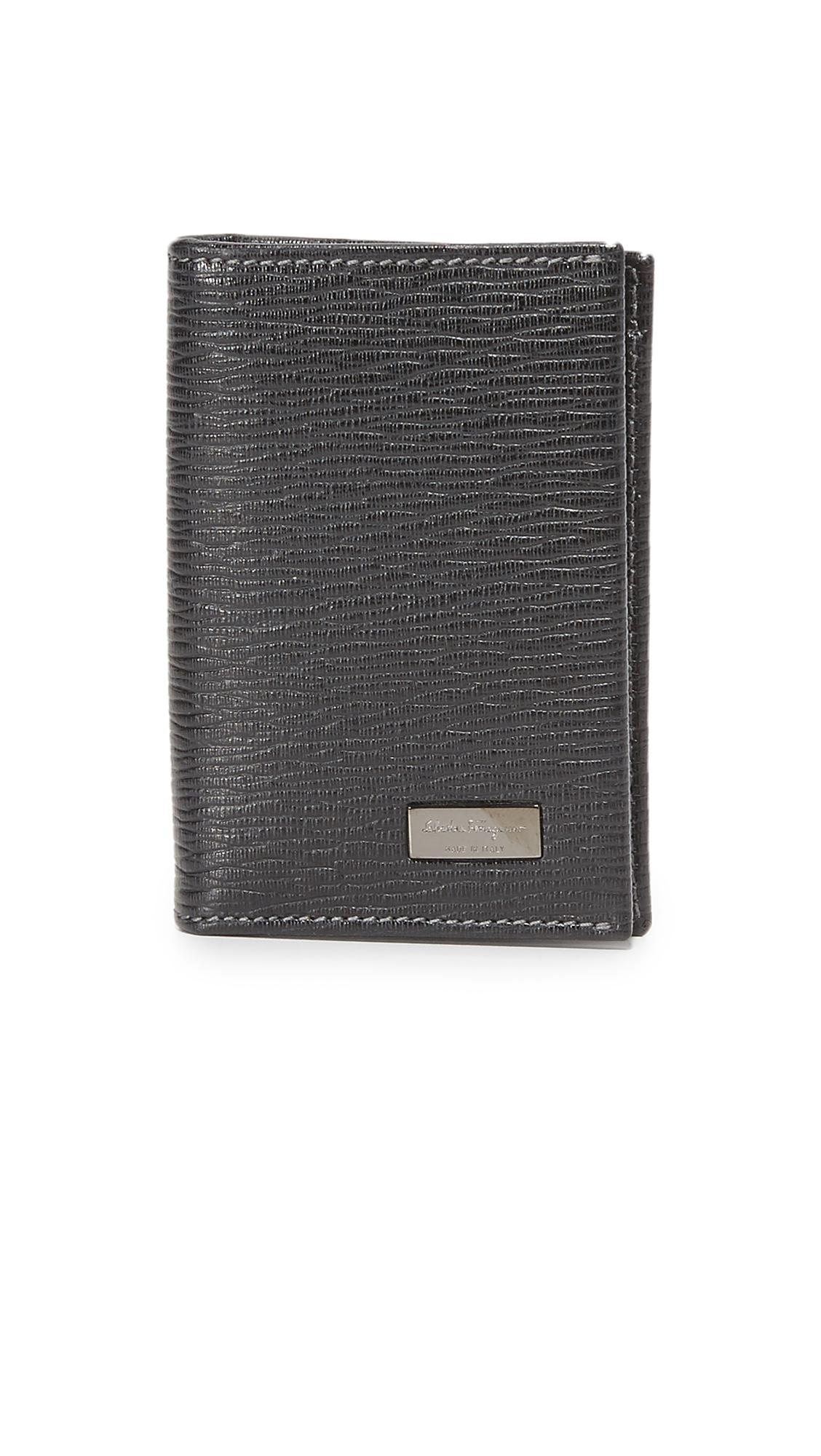 Ferragamo Card Case With Id Window