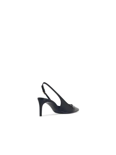 Dolce & Gabbana Dolce&gabbana Low Black Patent Leather Slingback In Multi