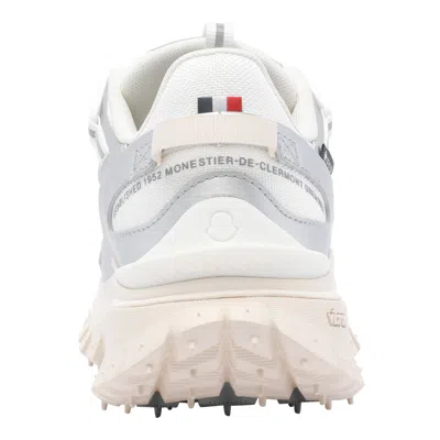 Moncler Trailgrip Gtx Leather & Mesh Sneakers In White