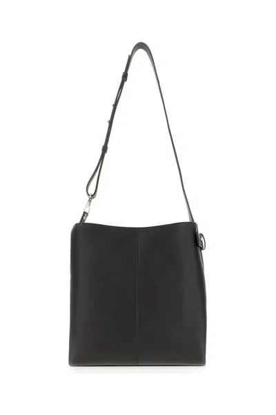 Givenchy Medium Belted Grained-leather Shoulder Bag In Black