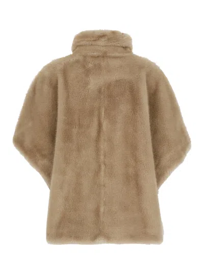 Pinko Beige Bedside Table Hood In Sand