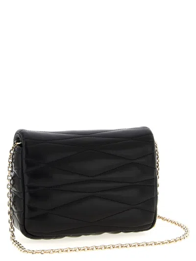 Furla 1927 Leather Mini Crossbody Bag In Black