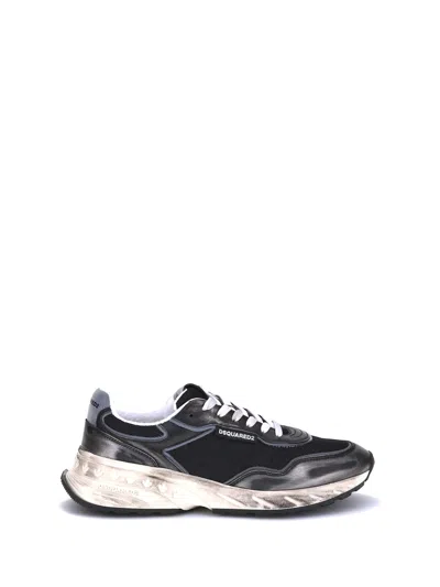 Dsquared2 Sprinter Sneakers In Black