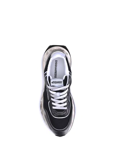 Dsquared2 Sprinter Sneakers In Black