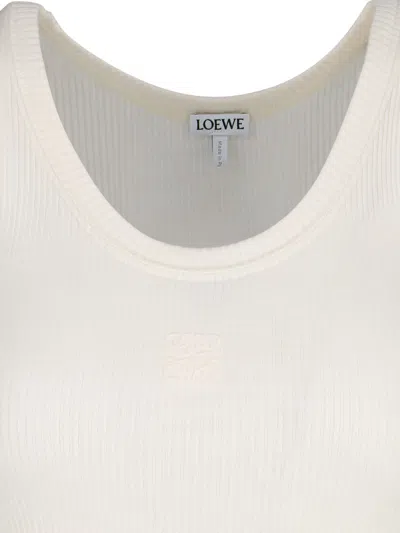 Loewe Anagram Tank Top In White