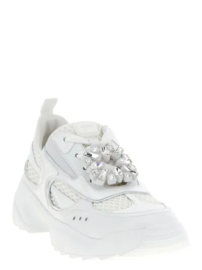 Roger Vivier Viv On The Run Sneakers In Multi