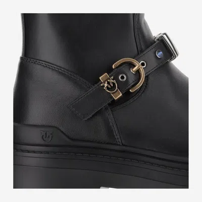 Pinko 'mia' Ankle Boots In Black