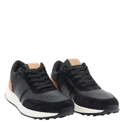 Tod's Reversed Sneaker In Black