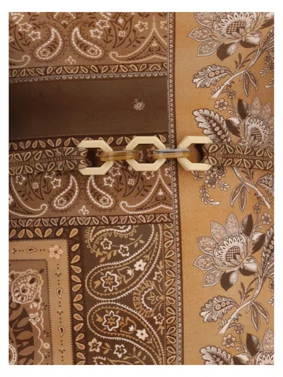 Zimmermann Lucky One-piece Swimsuit In Brown