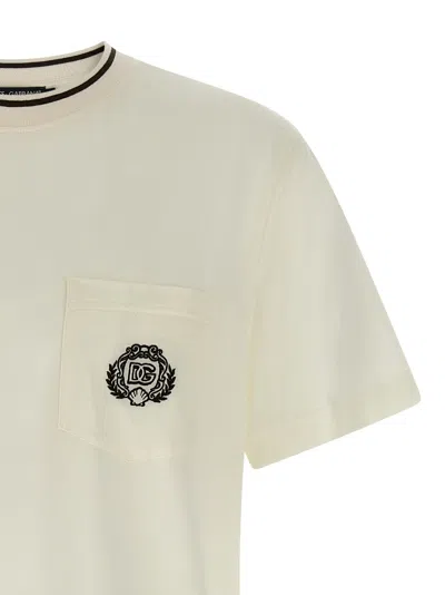Dolce & Gabbana Jersey T-shirt In Neutral