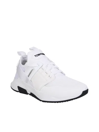 Tom Ford White Lace-up Sneakers