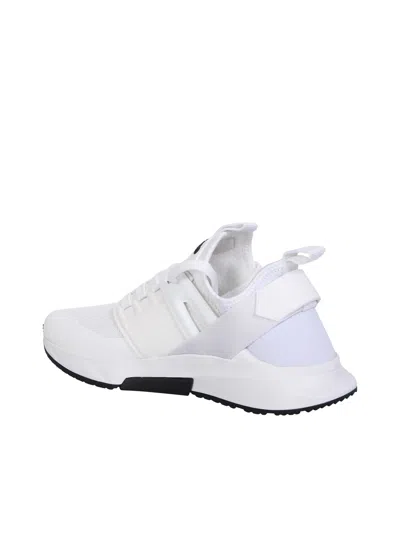 Tom Ford White Lace-up Sneakers