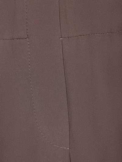 Brunello Cucinelli Modern Relaxed Fit Tailored Trousers In Brown