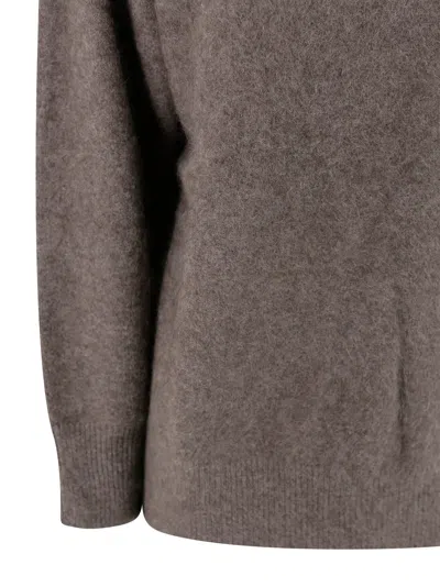 P.a.r.o.s.h Turtleneck Sweater In Gray