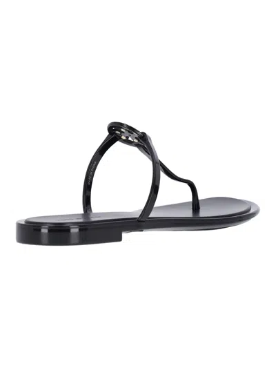 Tory Burch Thong Sandal "miller" Mini In Black