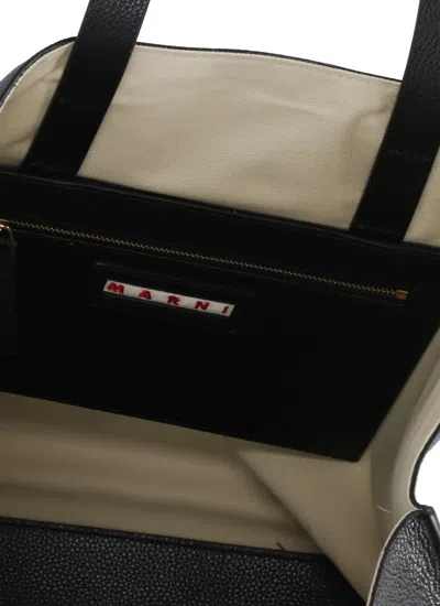 Marni Museo Soft New Large Shoulder Bag In Black