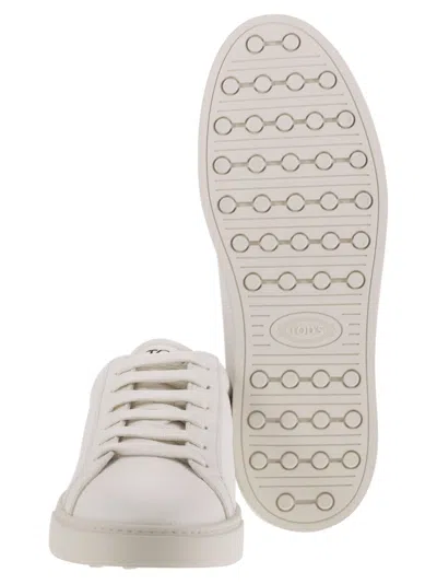 Tod's Lace-up In White