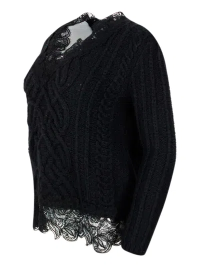 Ermanno Scervino Sweater In Blue