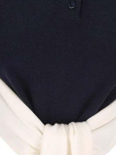 Loewe Women's Polo Sweater In Black