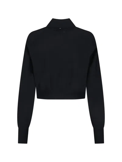 Sportmax Perseus Black Cardigan In Black