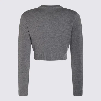 Self-portrait Grey Knitwear In Gray